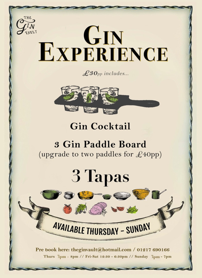 The Gin Experience Graphic